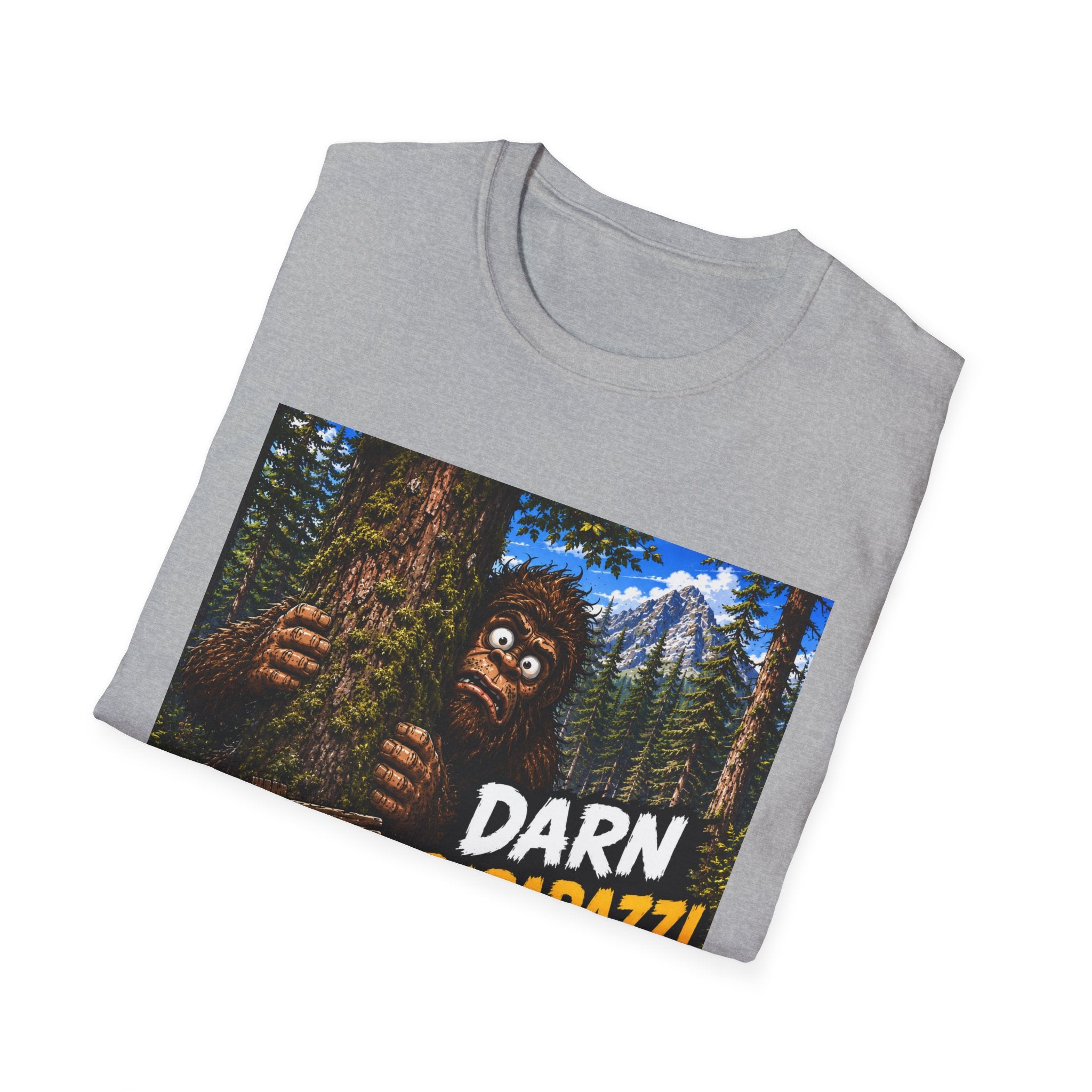 Darn Paparazzi Bigfoot T-Shirt — Lisa's Escapades Woodland Graphic Tee