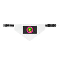 Clip-On Pet Bandana — "Rescue Squad" Neon Paw Dog Collar Accessory