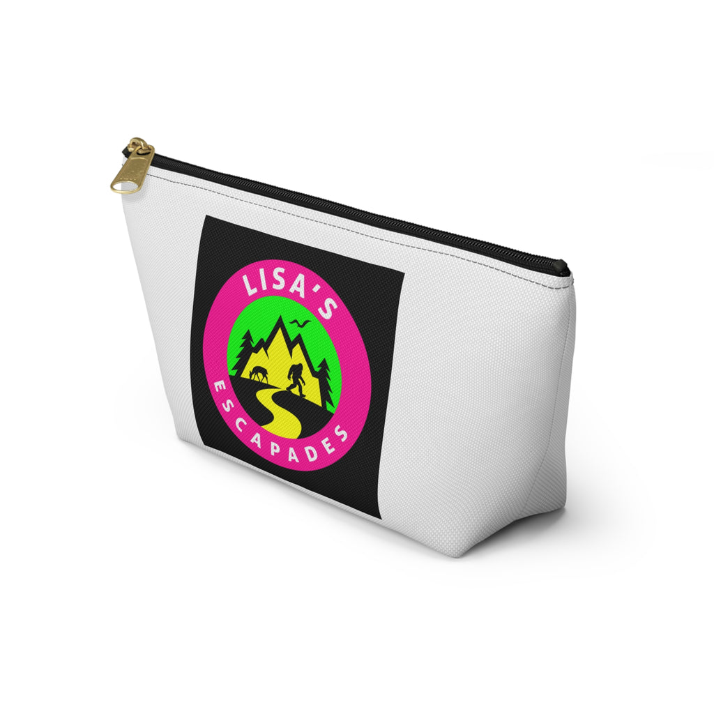 Accessory Pouch — "Lisa's Escapades" Travel Cosmetic Bag