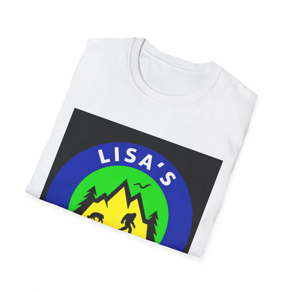 Lisa’s Escapades Camping T-Shirt — Outdoor Adventure Graphic Tee