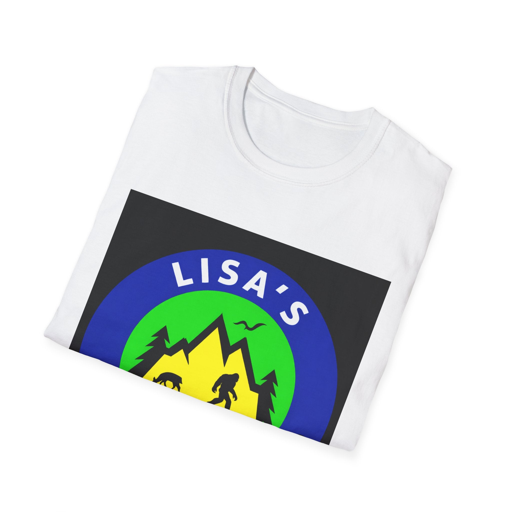 Lisa’s Escapades Camping T-Shirt — Outdoor Adventure Graphic Tee