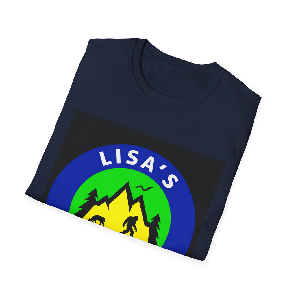 Lisa’s Escapades Camping T-Shirt — Outdoor Adventure Graphic Tee
