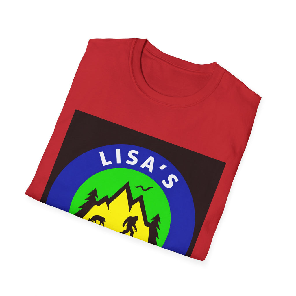 Lisa’s Escapades Camping T-Shirt — Outdoor Adventure Graphic Tee