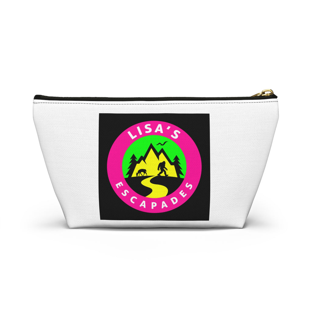 Accessory Pouch — "Lisa's Escapades" Travel Cosmetic Bag