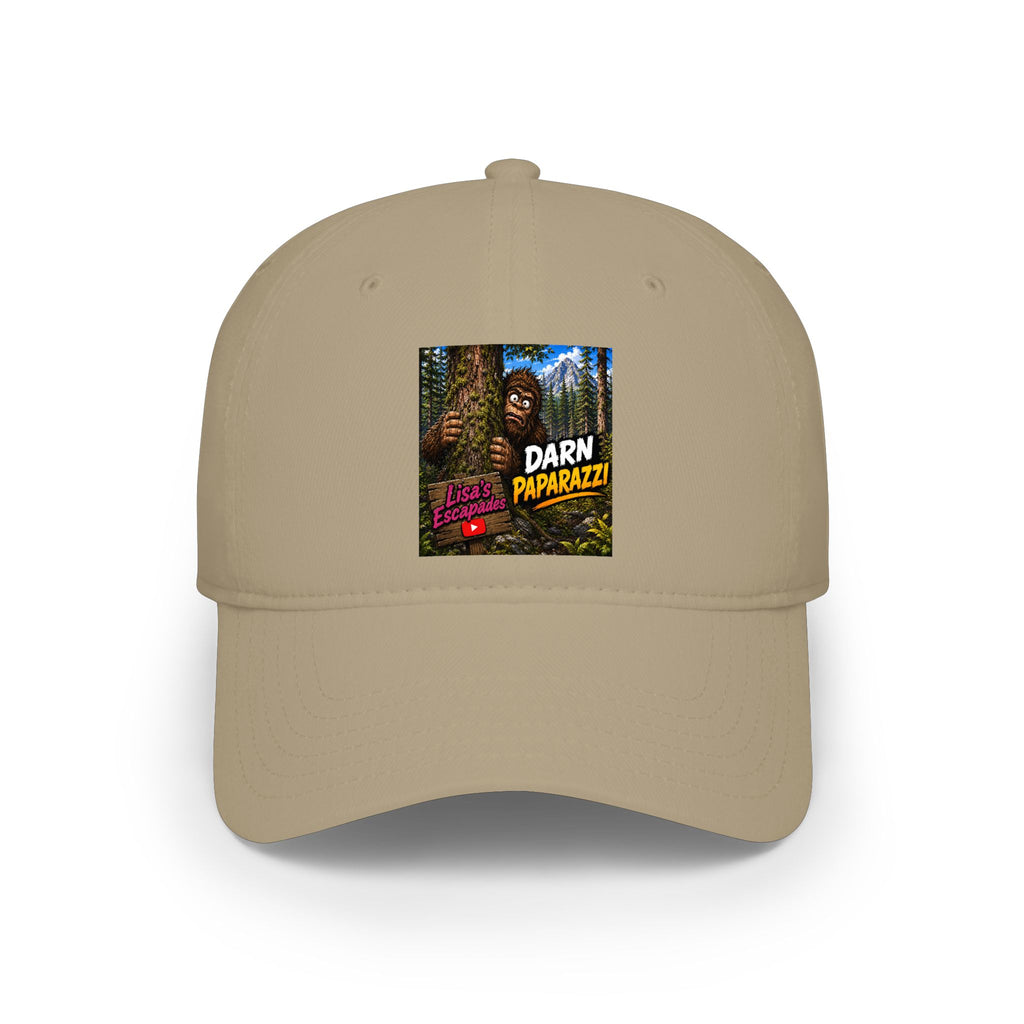 Bigfoot 'Darn Paparazzi!' Red Low Profile Baseball Cap