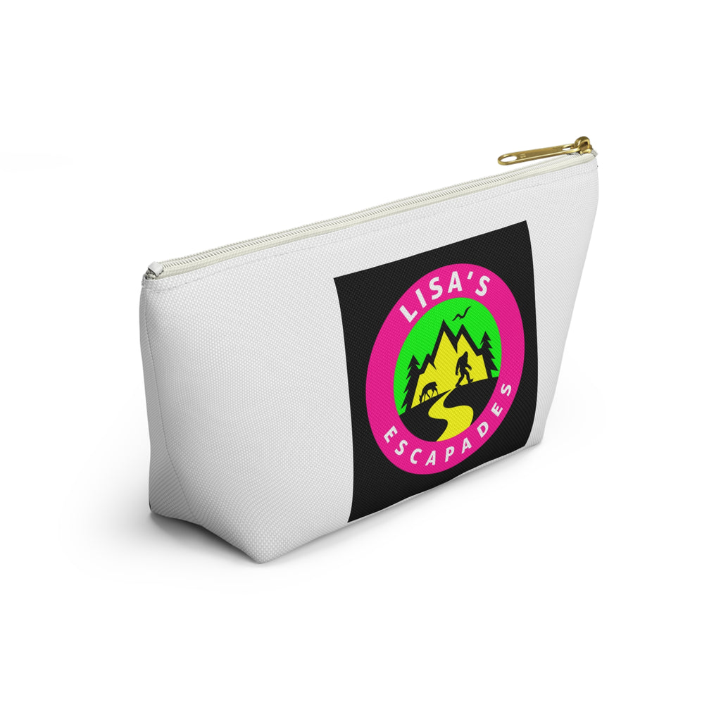 Accessory Pouch — "Lisa's Escapades" Travel Cosmetic Bag