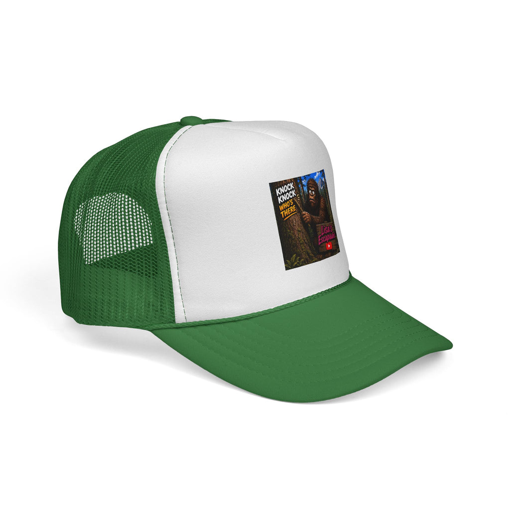 Knock Knock Who's There? Bigfoot Trucker Cap