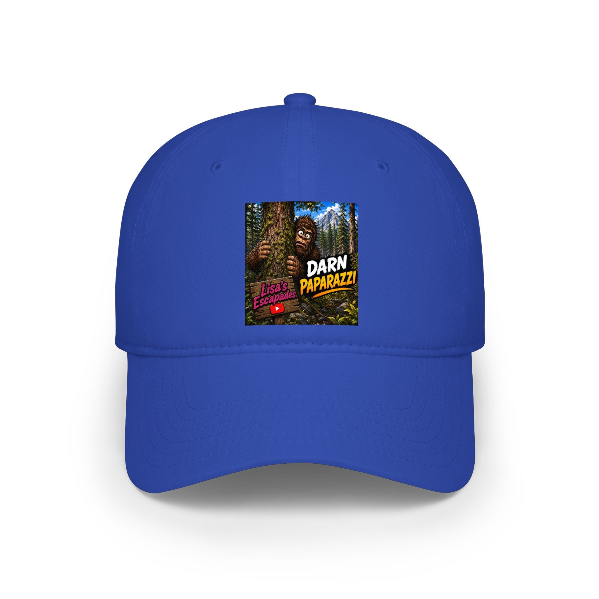 Bigfoot 'Darn Paparazzi!' Red Low Profile Baseball Cap