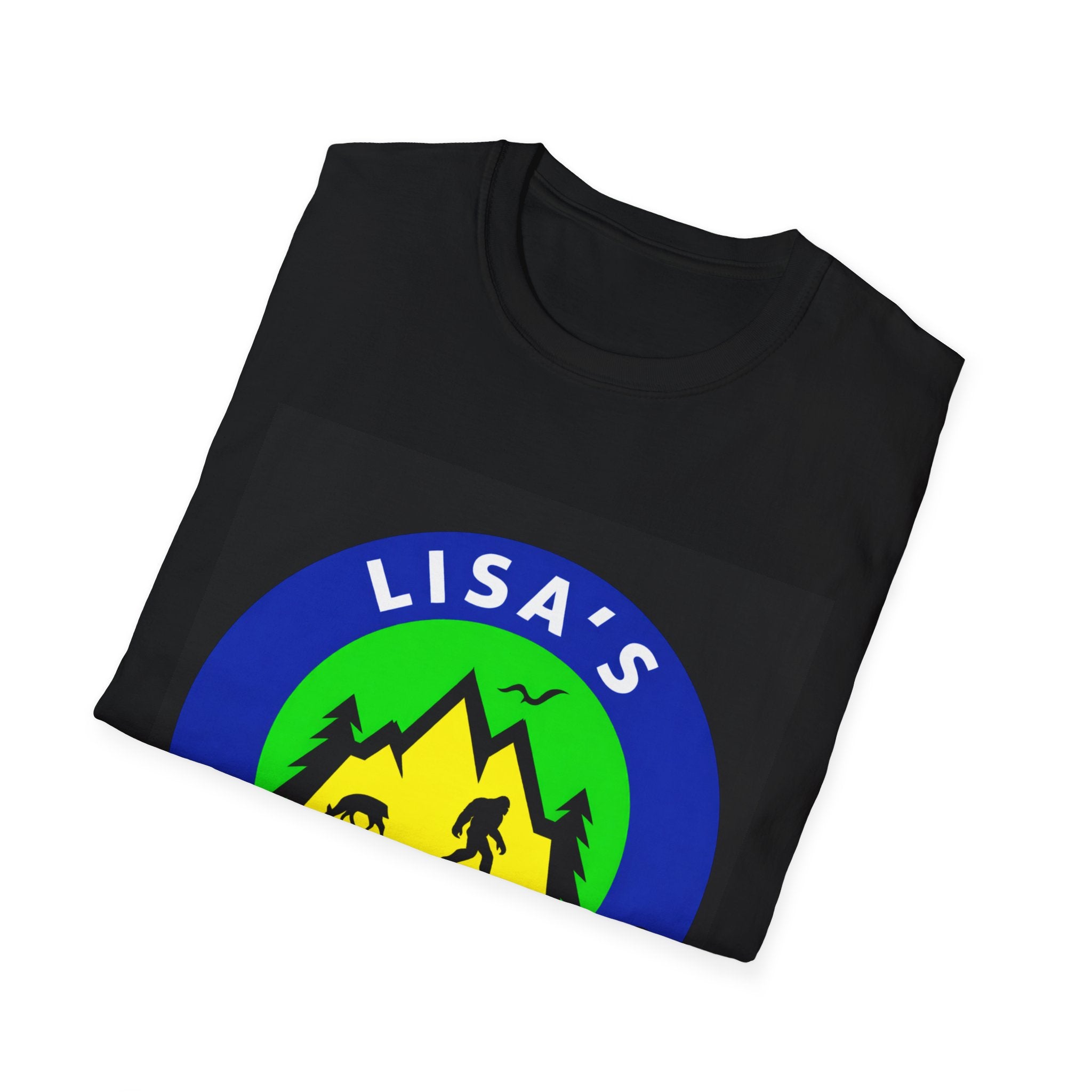 Lisa’s Escapades Camping T-Shirt — Outdoor Adventure Graphic Tee