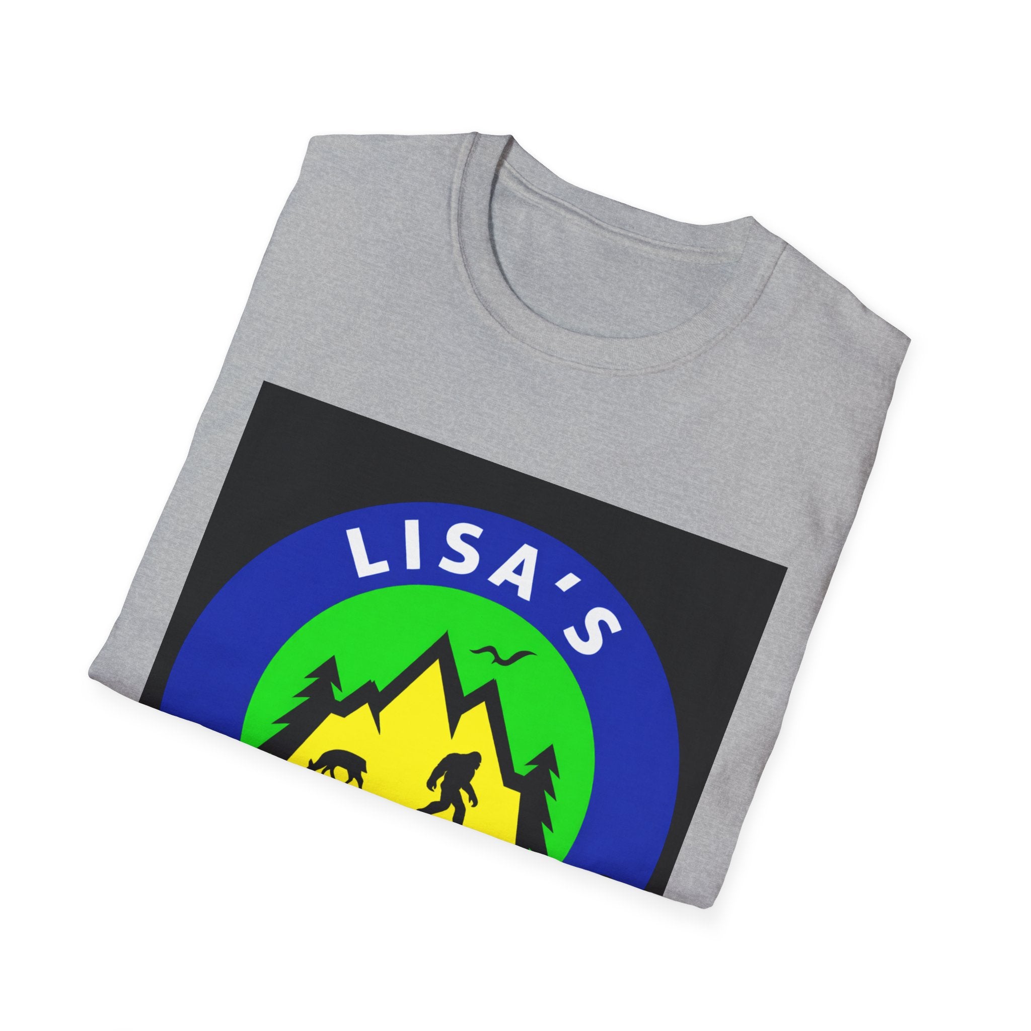 Lisa’s Escapades Camping T-Shirt — Outdoor Adventure Graphic Tee