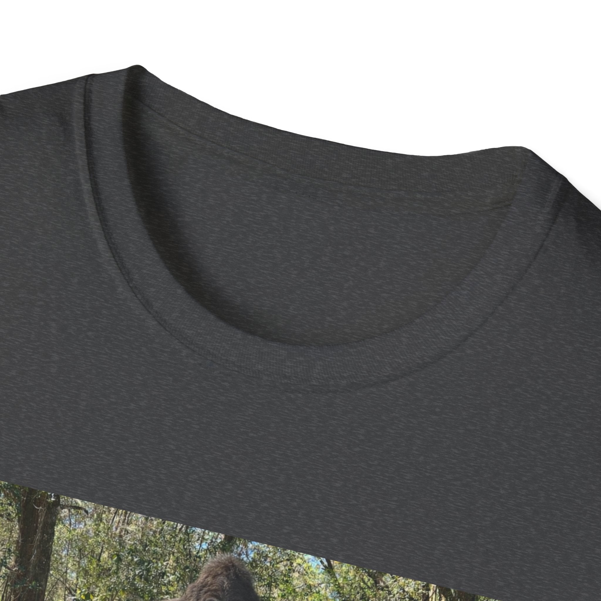 T-Shirt — "Lisa's Escapades" Blue Truck Outdoors Graphic