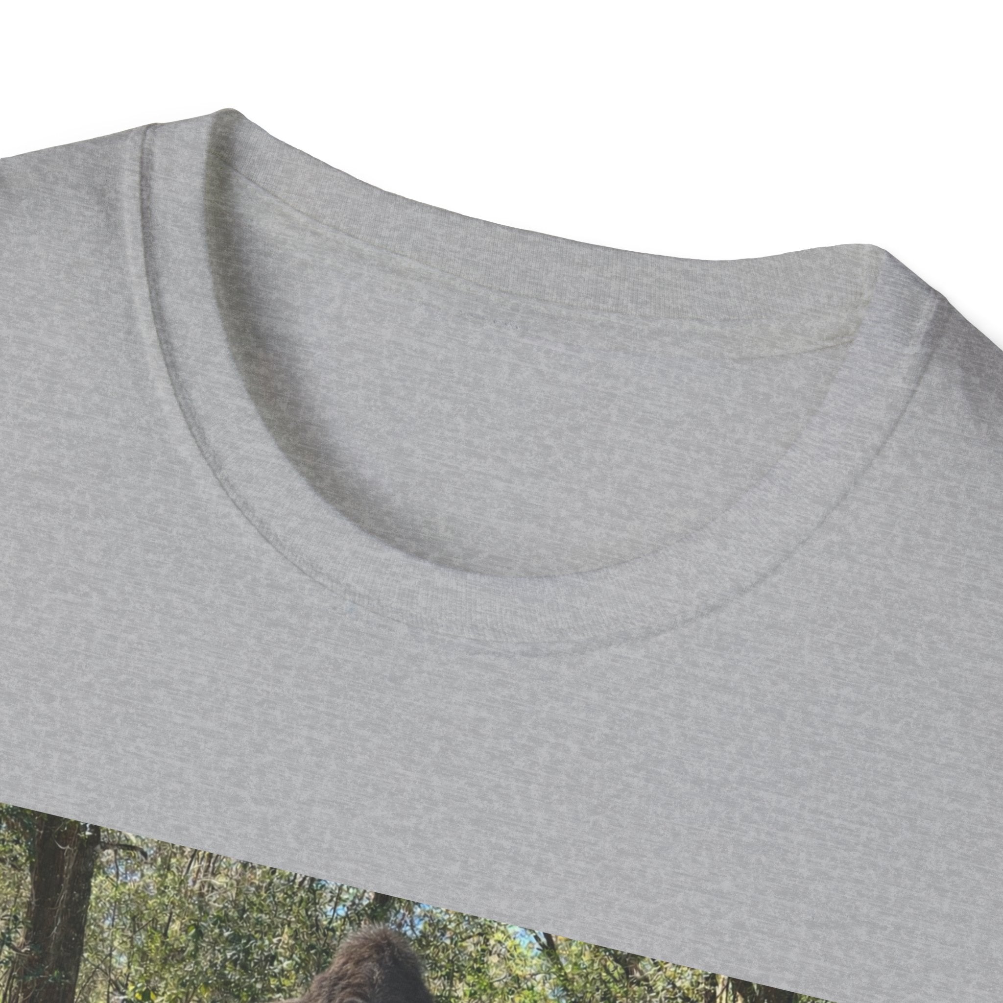 T-Shirt — "Lisa's Escapades" Blue Truck Outdoors Graphic