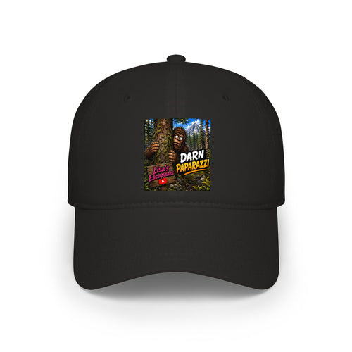 Bigfoot 'Darn Paparazzi!' Red Low Profile Baseball Cap