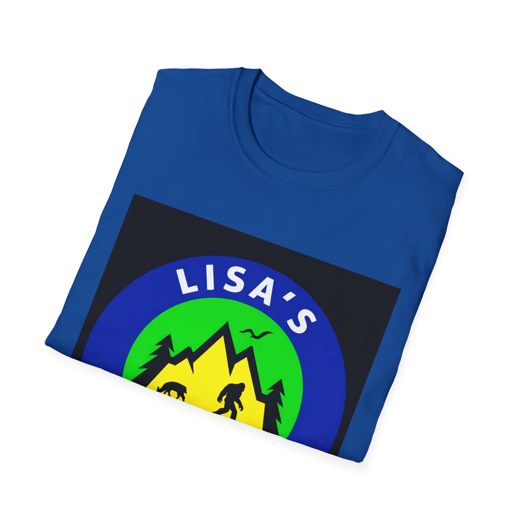 Lisa’s Escapades Camping T-Shirt — Outdoor Adventure Graphic Tee