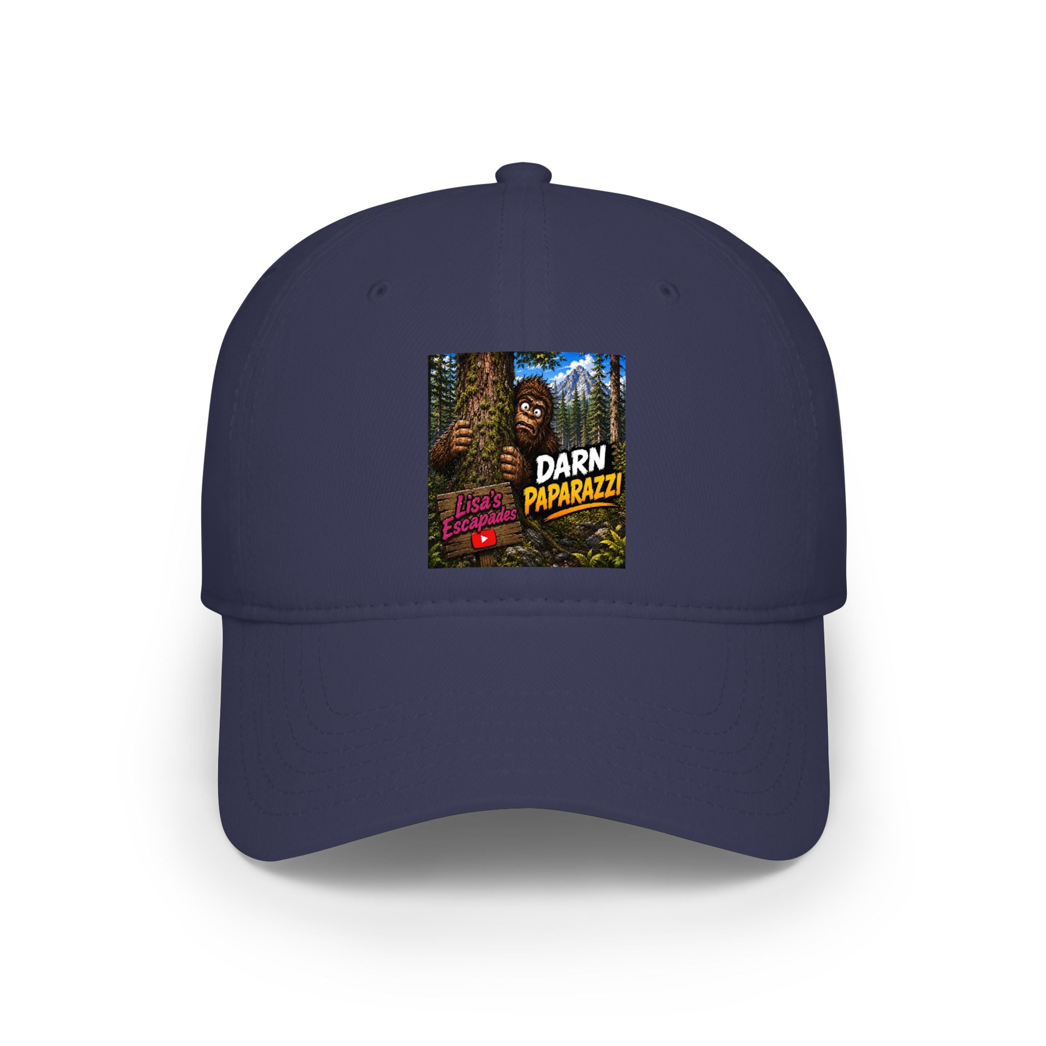 Bigfoot 'Darn Paparazzi!' Red Low Profile Baseball Cap