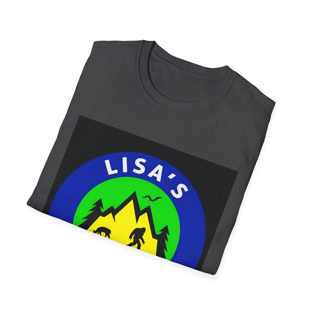 Lisa’s Escapades Camping T-Shirt — Outdoor Adventure Graphic Tee