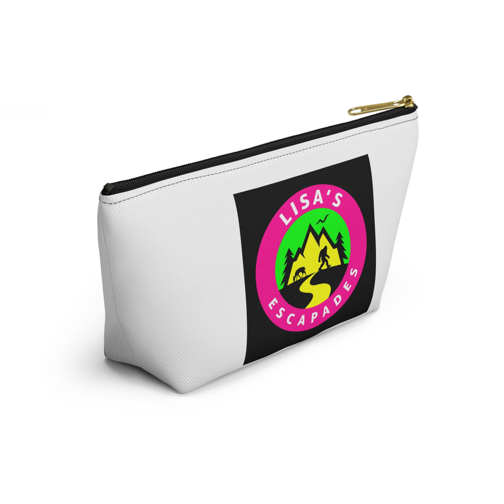 Accessory Pouch — "Lisa's Escapades" Travel Cosmetic Bag