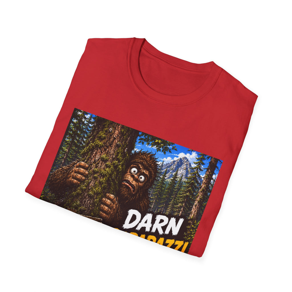 Darn Paparazzi Bigfoot T-Shirt — Lisa's Escapades Woodland Graphic Tee