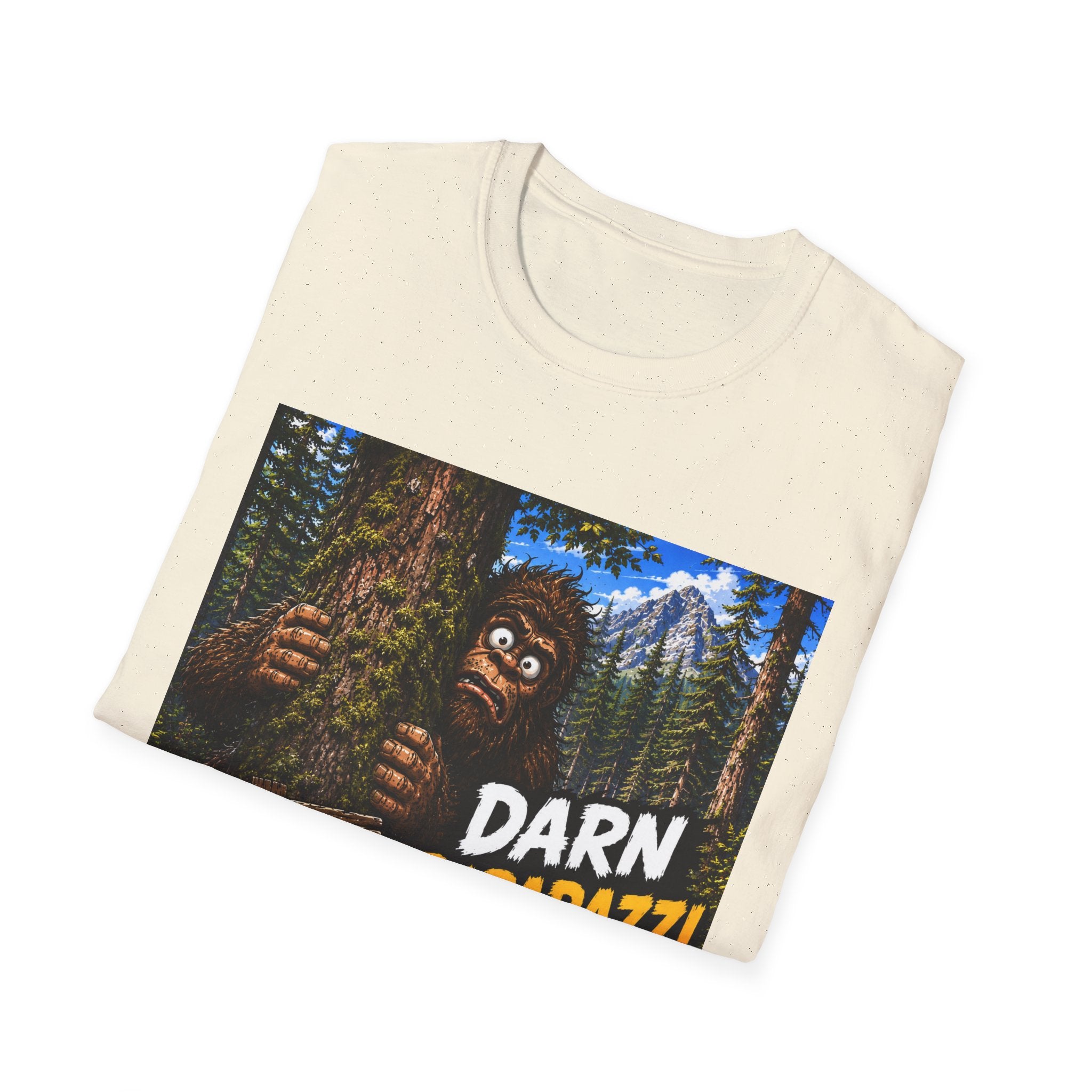 Darn Paparazzi Bigfoot T-Shirt — Lisa's Escapades Woodland Graphic Tee