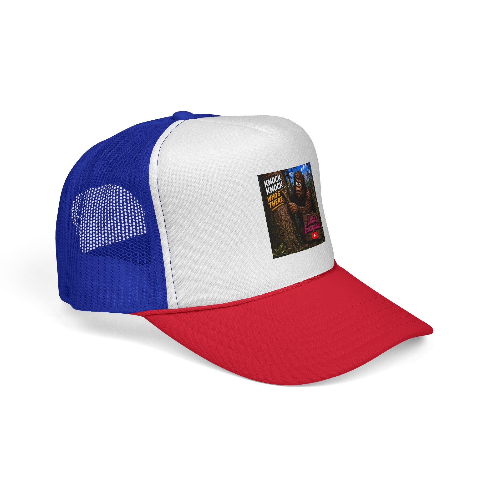 Knock Knock Who's There? Bigfoot Trucker Cap