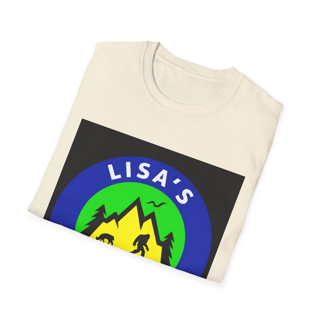 Lisa’s Escapades Camping T-Shirt — Outdoor Adventure Graphic Tee