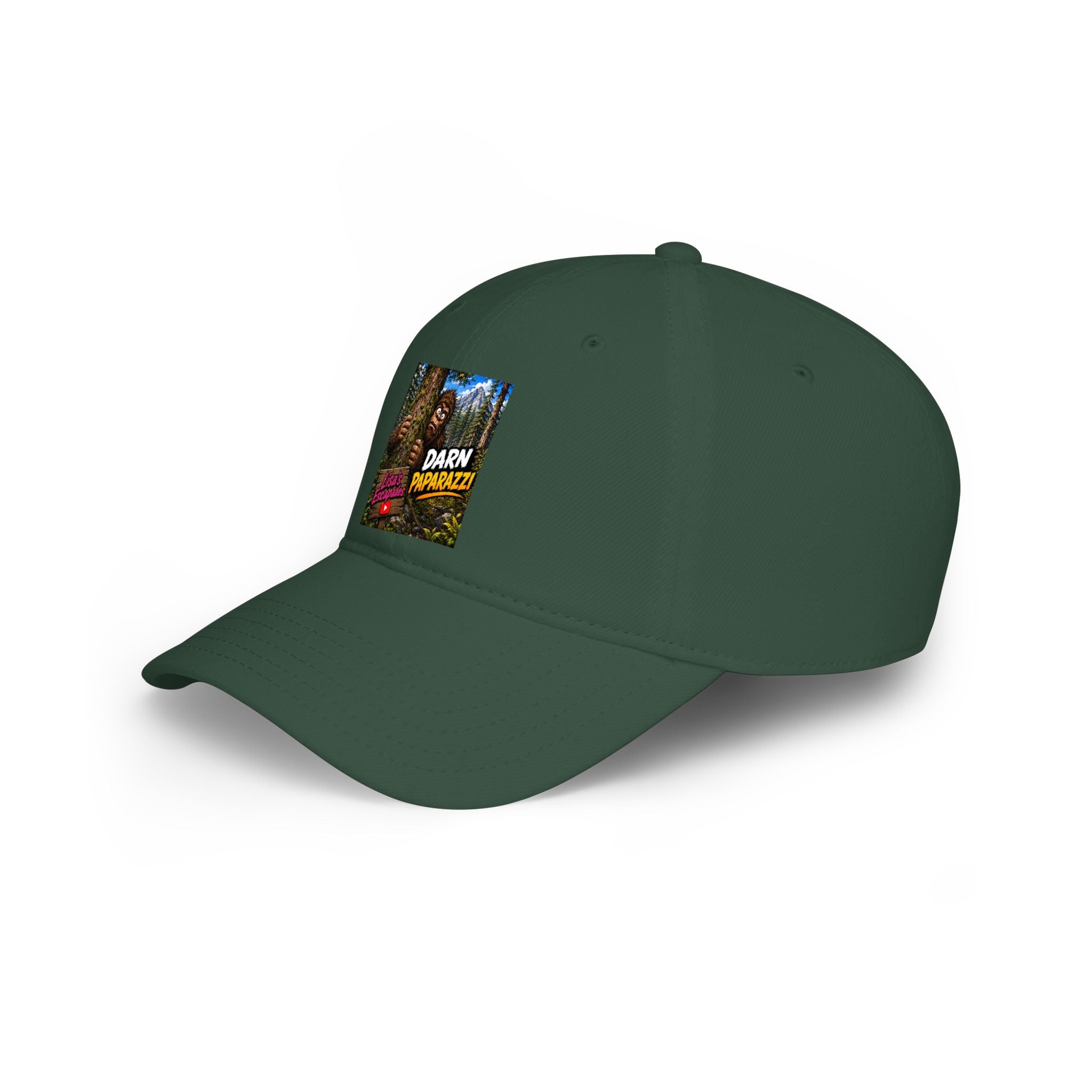 Bigfoot 'Darn Paparazzi!' Red Low Profile Baseball Cap