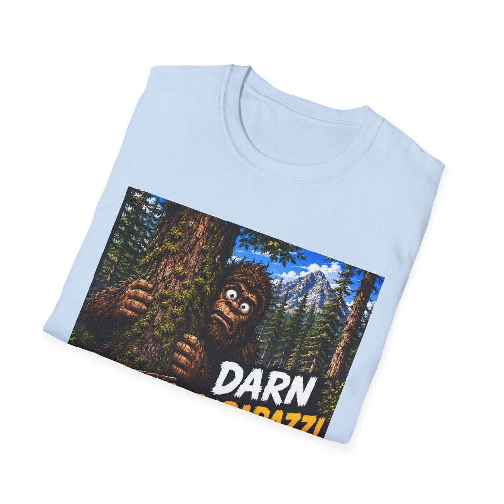 Darn Paparazzi Bigfoot T-Shirt — Lisa's Escapades Woodland Graphic Tee