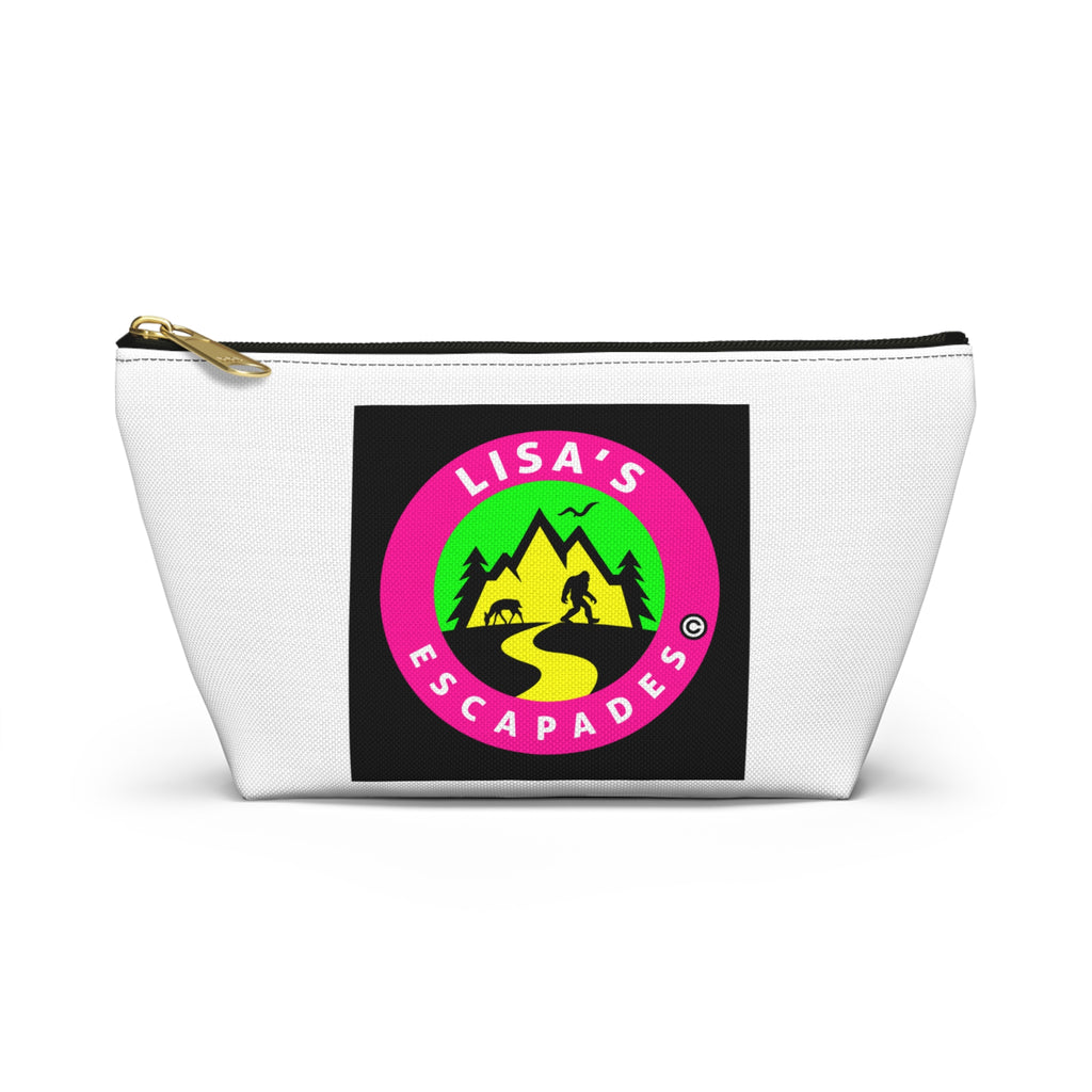 Accessory Pouch — "Lisa's Escapades" Travel Cosmetic Bag