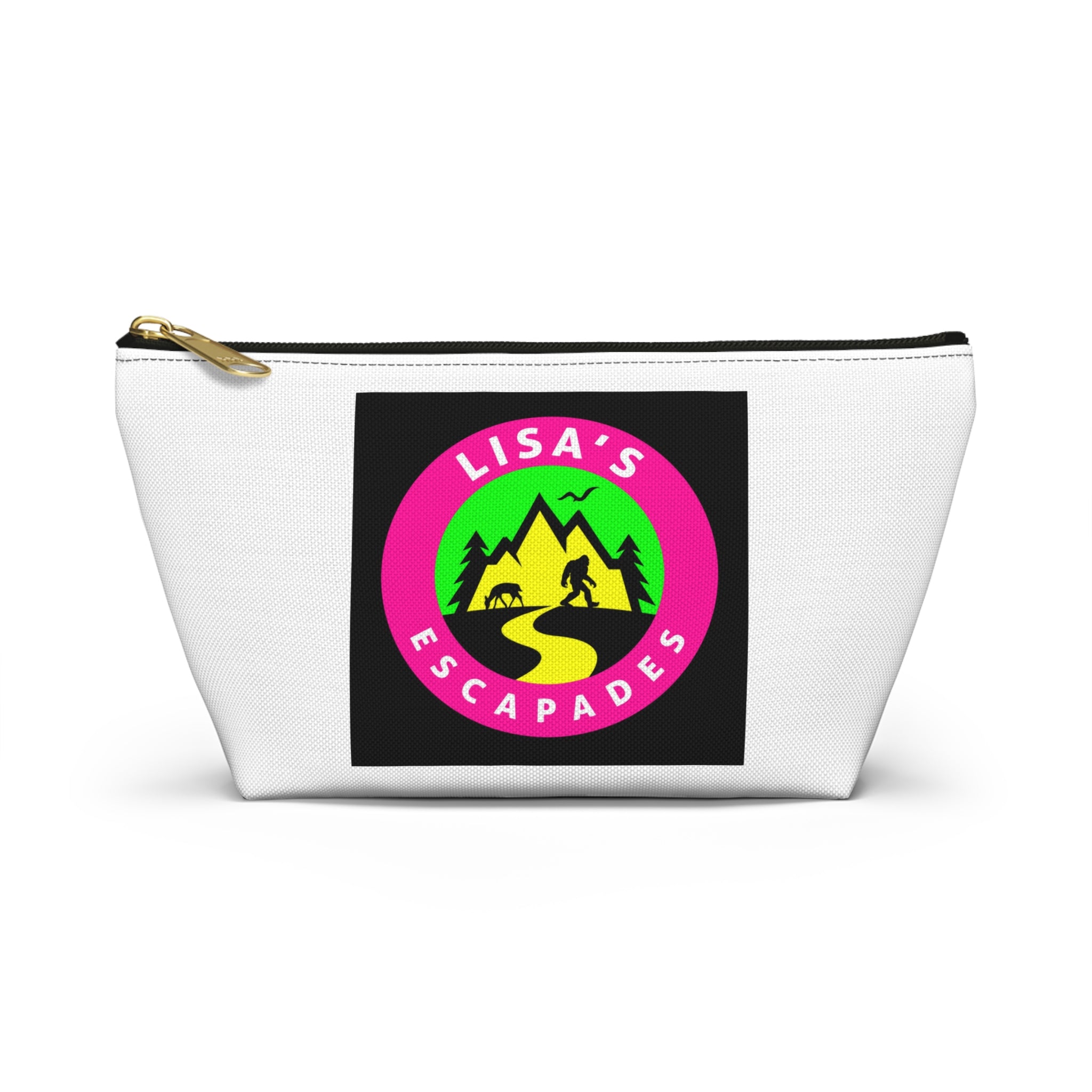 Accessory Pouch — "Lisa's Escapades" Travel Cosmetic Bag