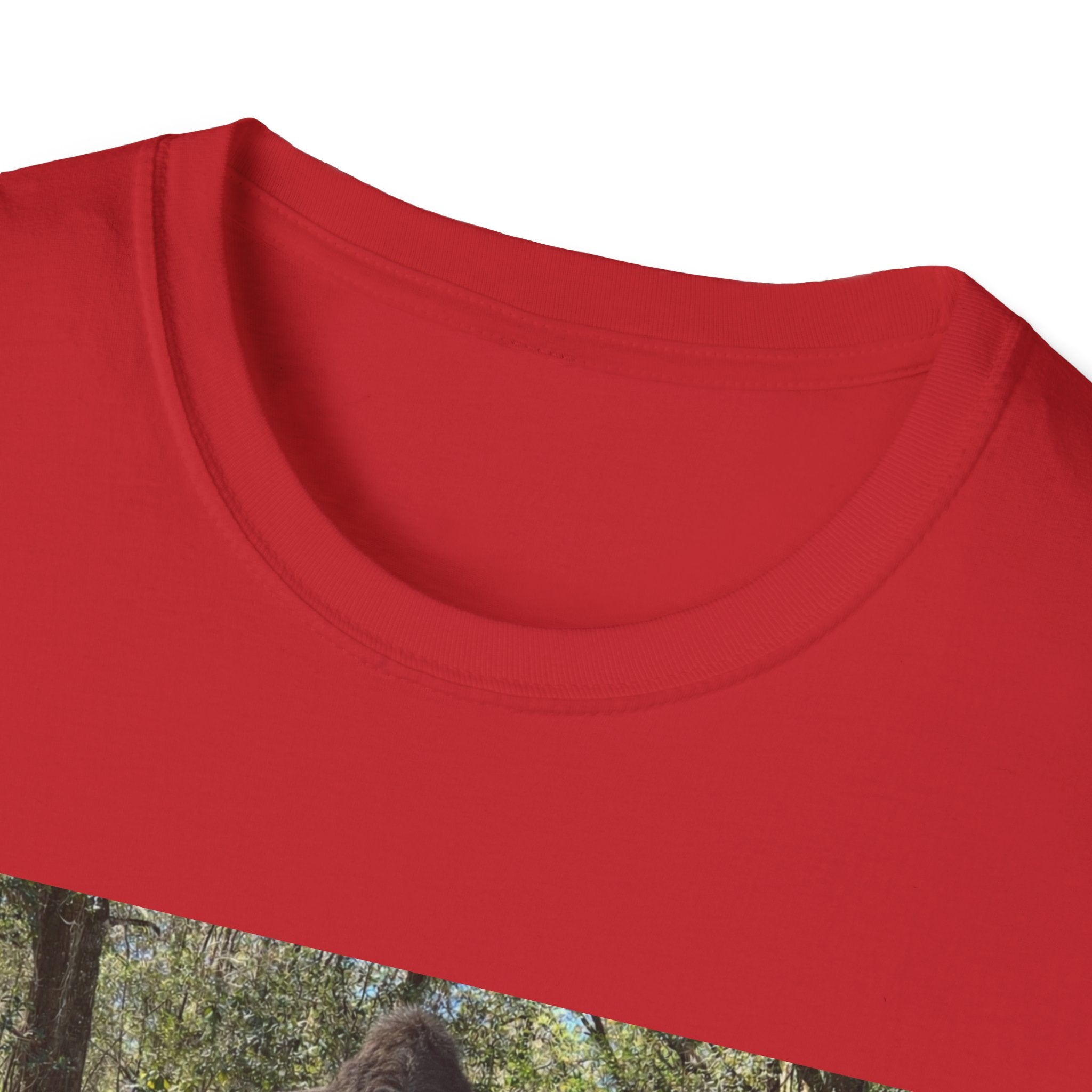 T-Shirt — "Lisa's Escapades" Blue Truck Outdoors Graphic