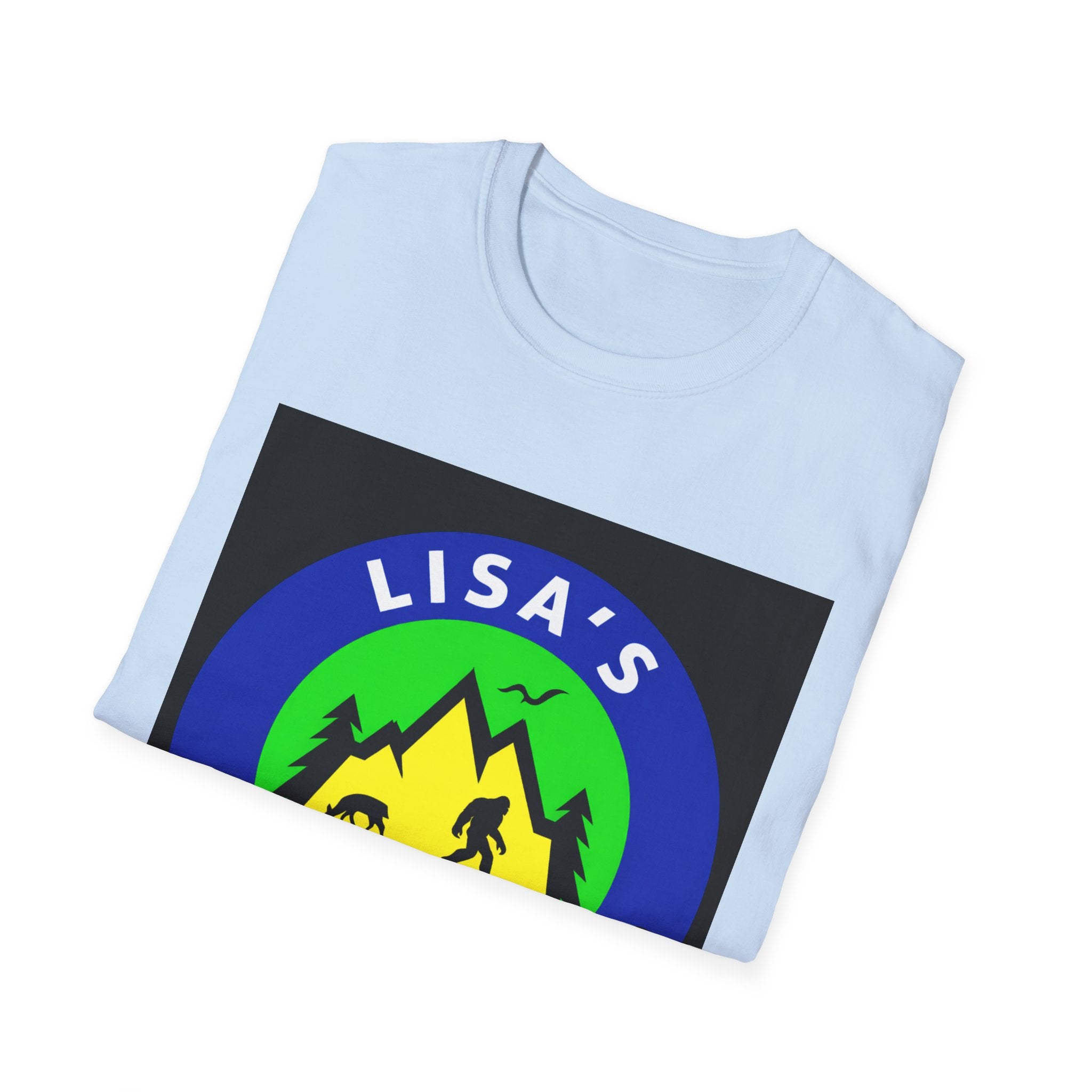 Lisa’s Escapades Camping T-Shirt — Outdoor Adventure Graphic Tee