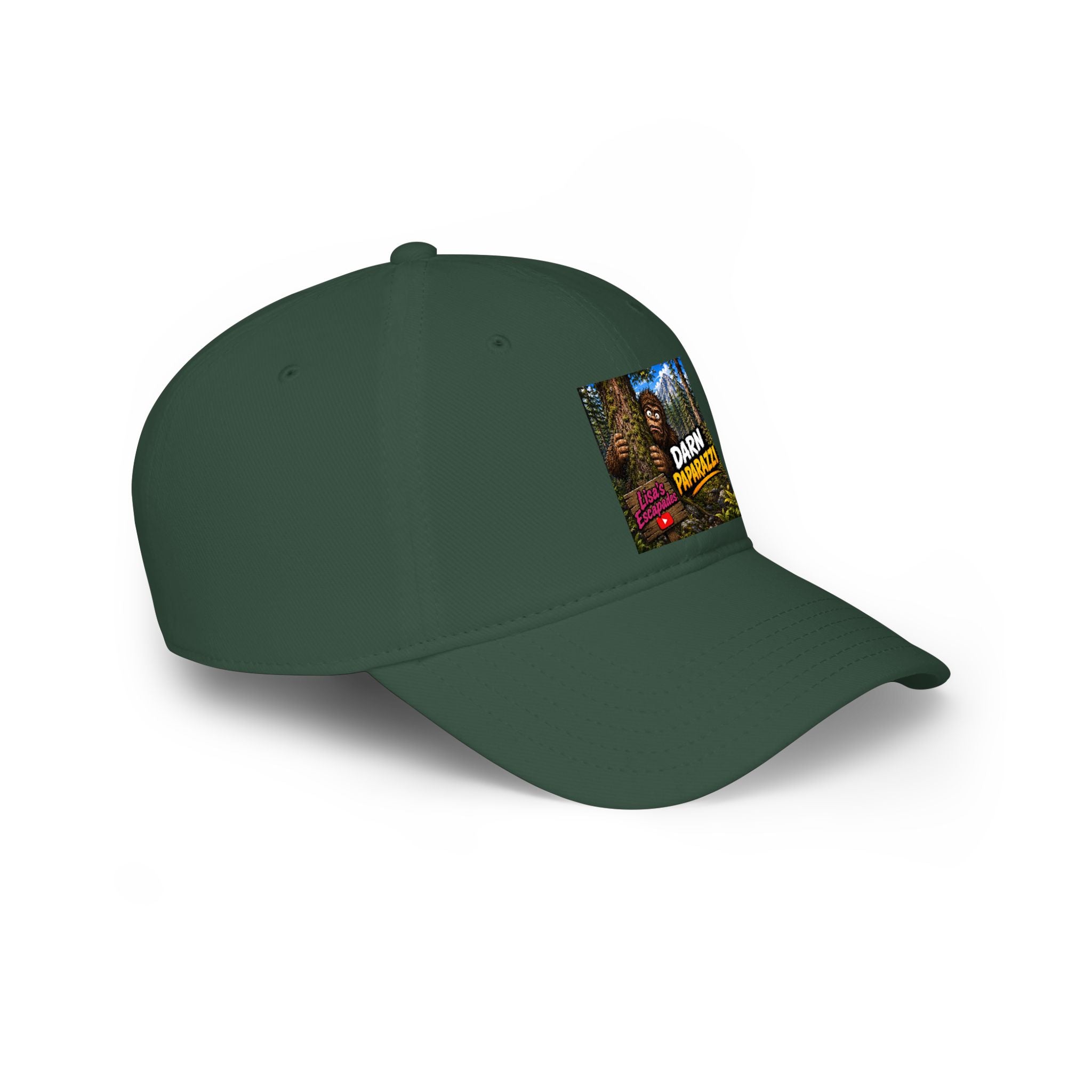 Bigfoot 'Darn Paparazzi!' Red Low Profile Baseball Cap