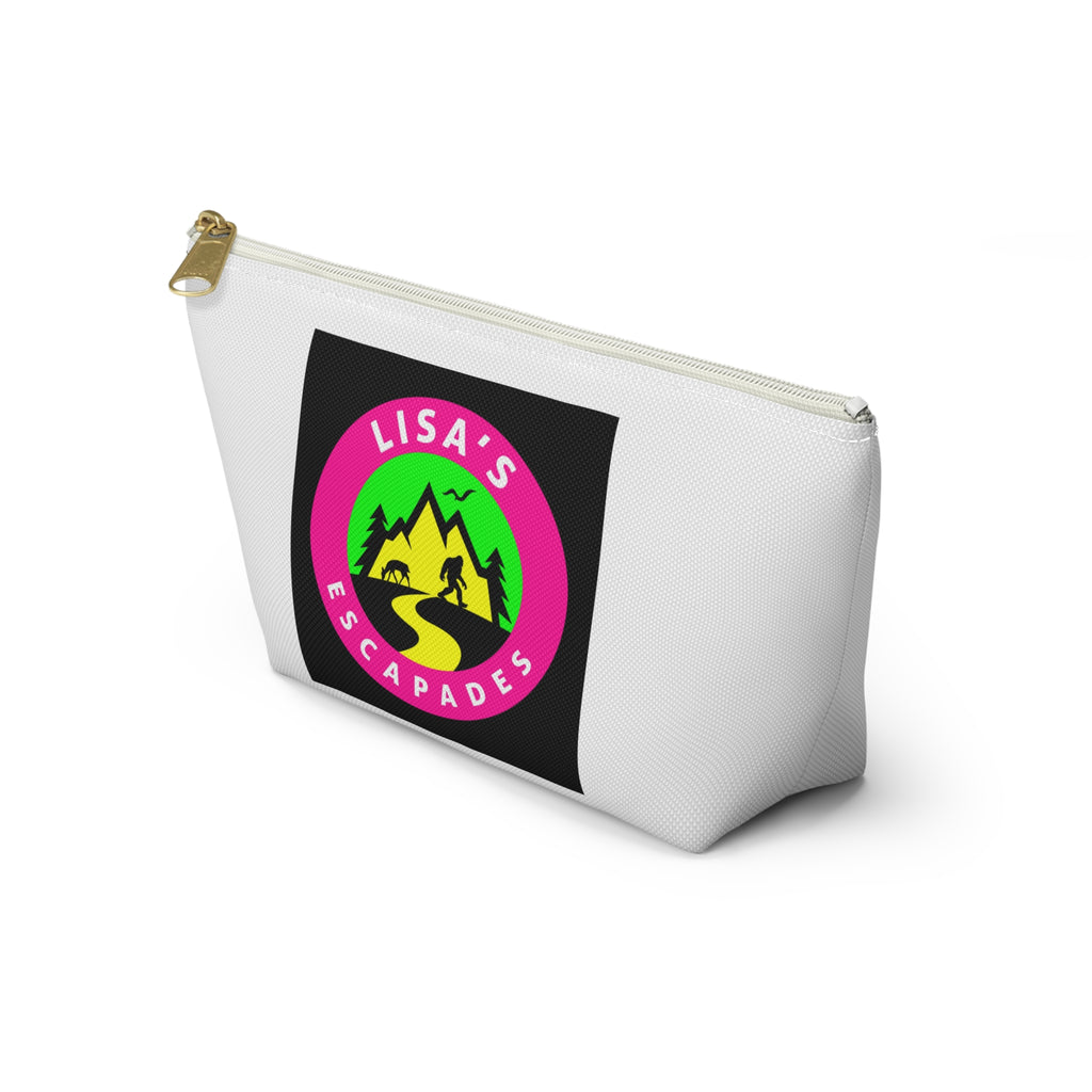 Accessory Pouch — "Lisa's Escapades" Travel Cosmetic Bag