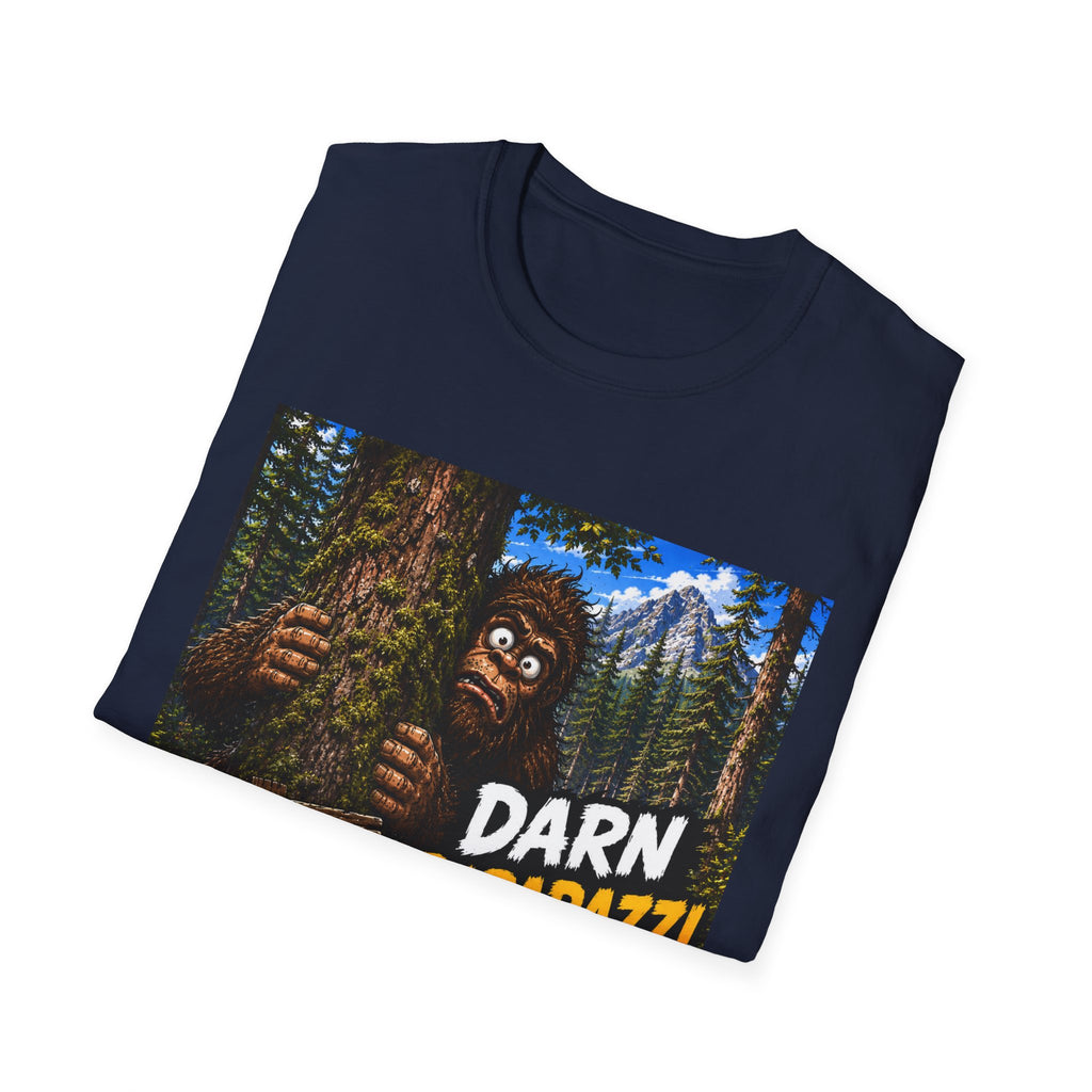 Darn Paparazzi Bigfoot T-Shirt — Lisa's Escapades Woodland Graphic Tee