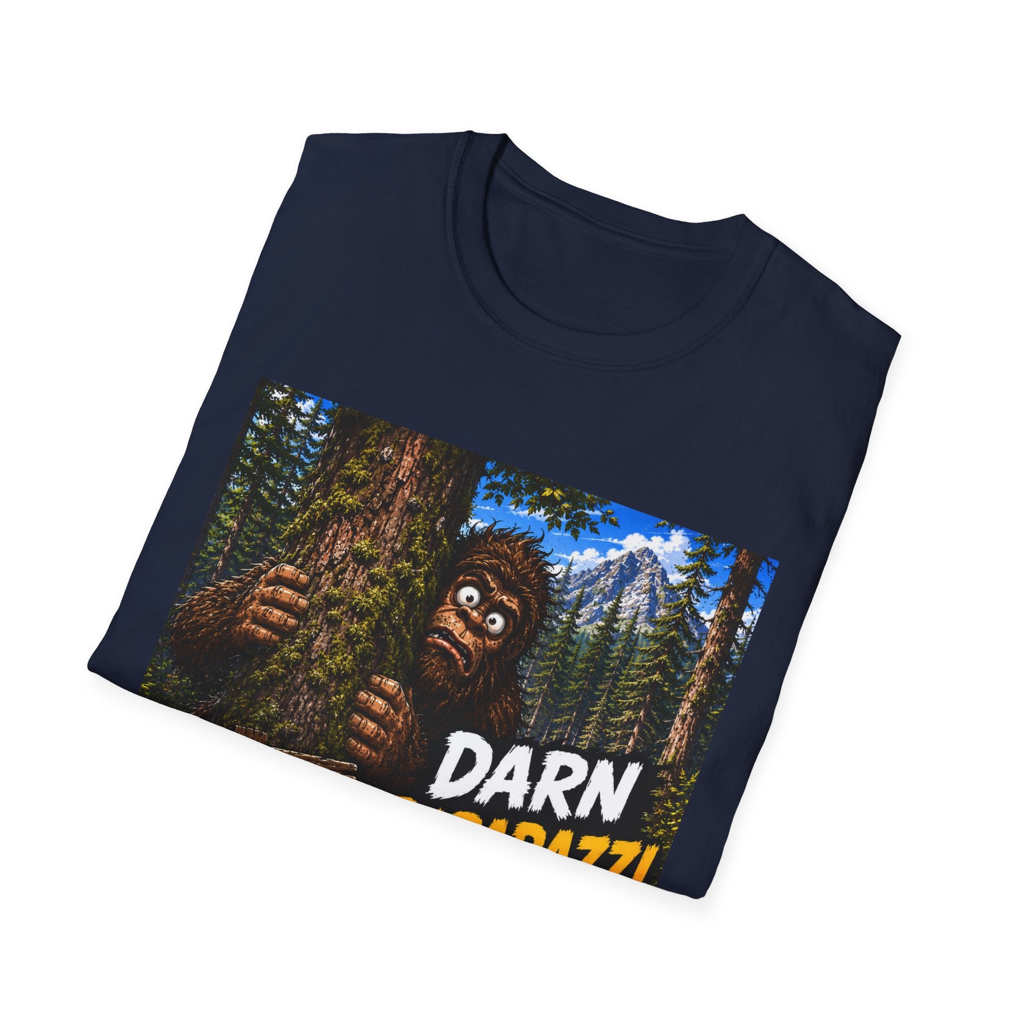 Darn Paparazzi Bigfoot T-Shirt — Lisa's Escapades Woodland Graphic Tee