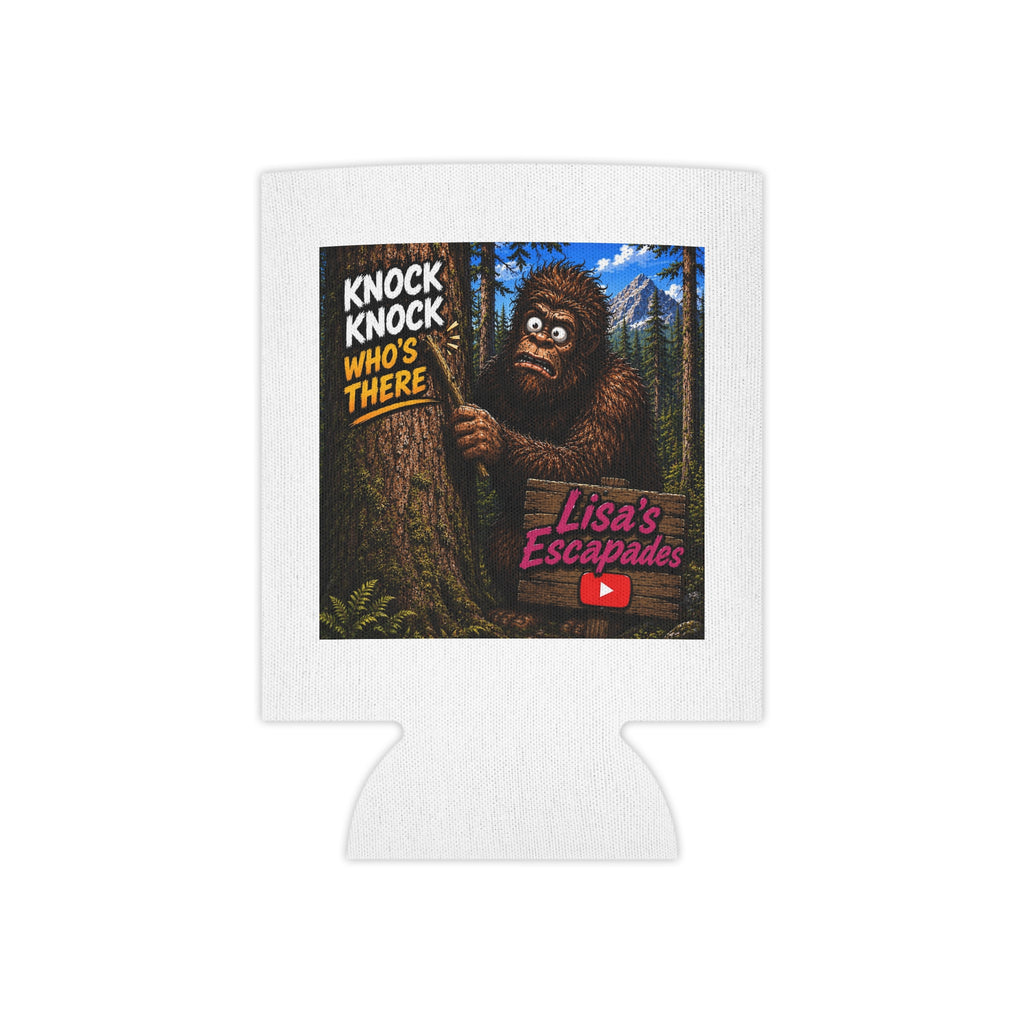 Knock Knock Who's There Bigfoot Lisa's Escapades Can Cooler