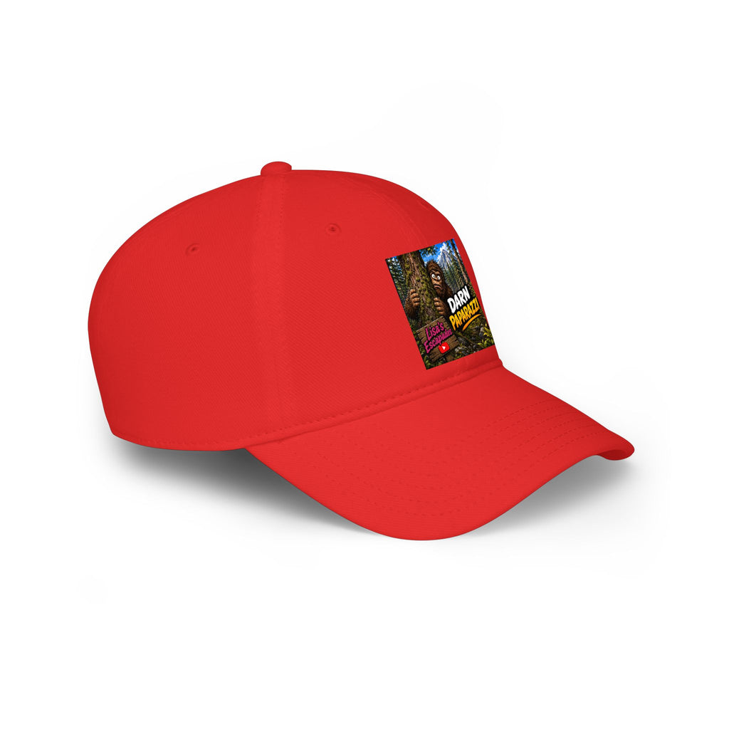 Bigfoot 'Darn Paparazzi!' Red Low Profile Baseball Cap